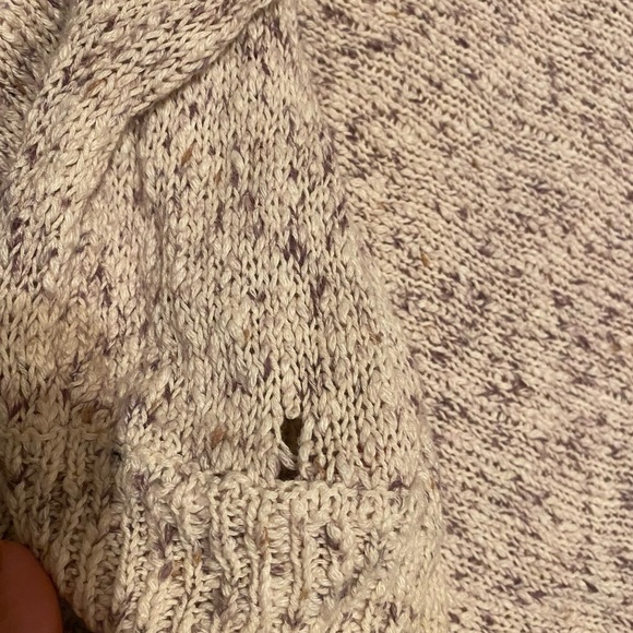 Kendall and Kylie Long Sleeve Cream Sweater - Picture 6 of 8